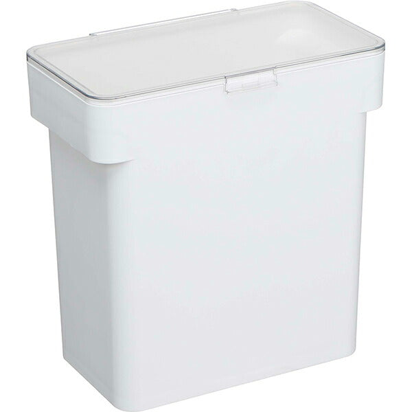 山崎実業 密閉 袋ごと米びつ タワー 5kg 計量カップ付 WH 4903208033756 【品番：03375】●