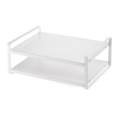 山崎実業 レンジ上ラック タワー ホワイト 4903208079389 【品番：07938】●