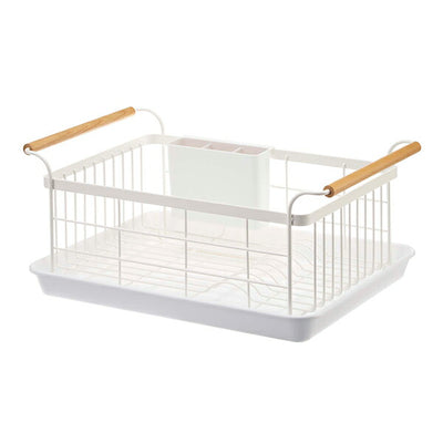 山崎実業 水切りバスケット トスカ ホワイト 4903208031073 【品番：03107】
