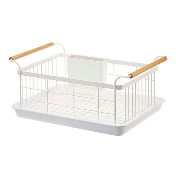 山崎実業 水切りバスケット トスカ ホワイト 4903208031073 【品番：03107】