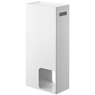 山崎実業 トイレットペーパーストッカー タワー ホワイト 4903208034555 【品番：03455】