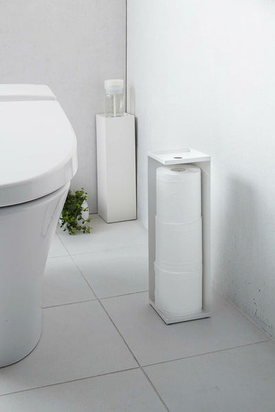 山崎実業 トイレットペーパーホルダー タワー ホワイト 4903208078504 【品番：07850】