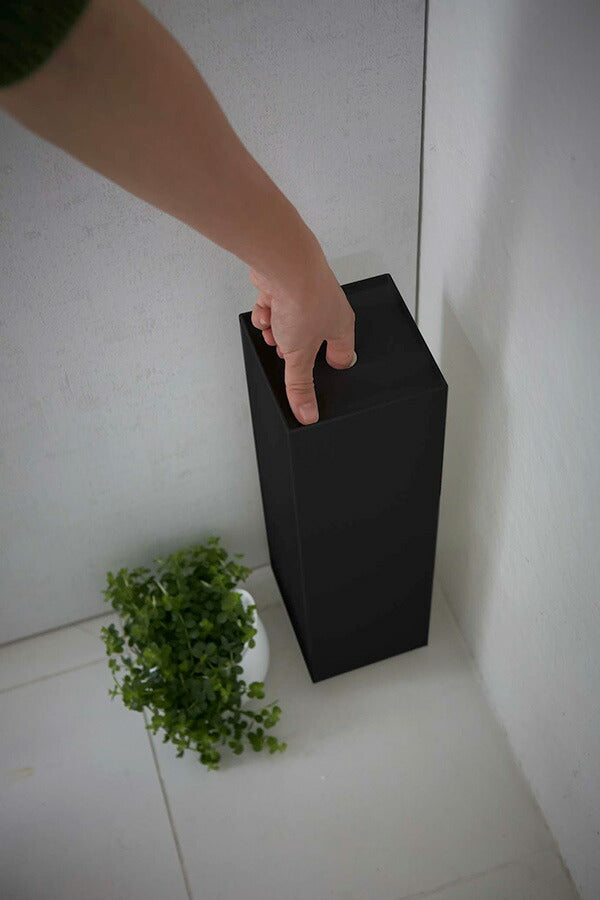 山崎実業 トイレットペーパーホルダー タワー ブラック 4903208078511 【品番：07851】