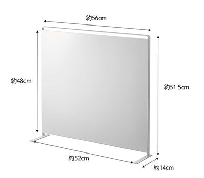 山崎実業 キッチン自立式スチールパネル タワー 縦型 ホワイト 4903208051248 【品番：05124】●