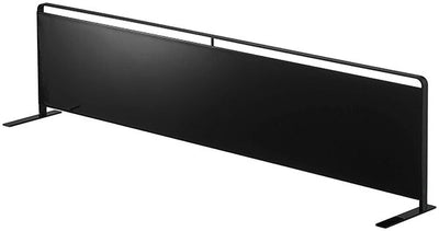 山崎実業 キッチン自立式スチールパネル タワー 横型 ブラック 4903208051279 【品番：05127】●