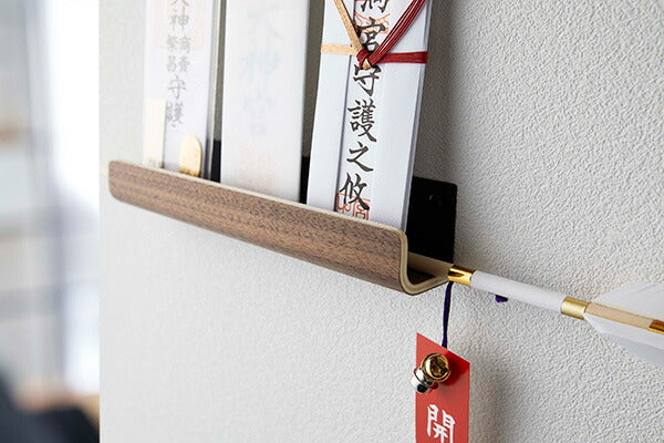 山崎実業 神札ホルダー リン ブラウン 4903208052825 【品番：05282】●
