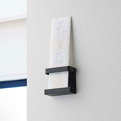 山崎実業 神札ホルダー シングル タワー ブラック 4903208052870 【品番：05287】