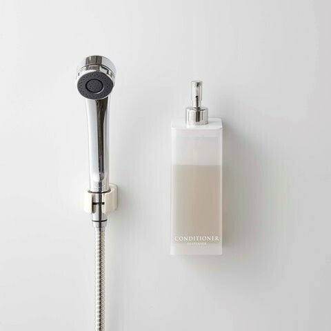 山崎実業　フィルムフックツーウェイディスペンサー ミスト コンディショナー　ホワイト　【品番：05369】