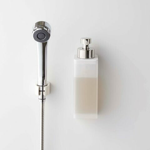 山崎実業　フィルムフックツーウェイディスペンサー ミスト 泡タイプ　ホワイト　【品番：05371】