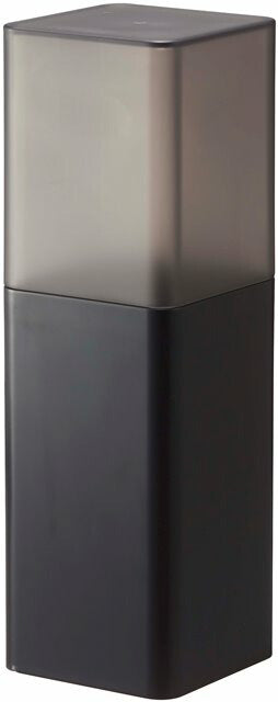山崎実業　蓋付きカトラリースタンド タワー　ブラック　【品番：05373】