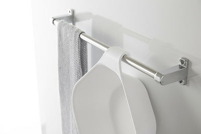 山崎実業 マグネット&引っ掛け湯おけ タワー ホワイト 4903208053785 【品番：05378】●