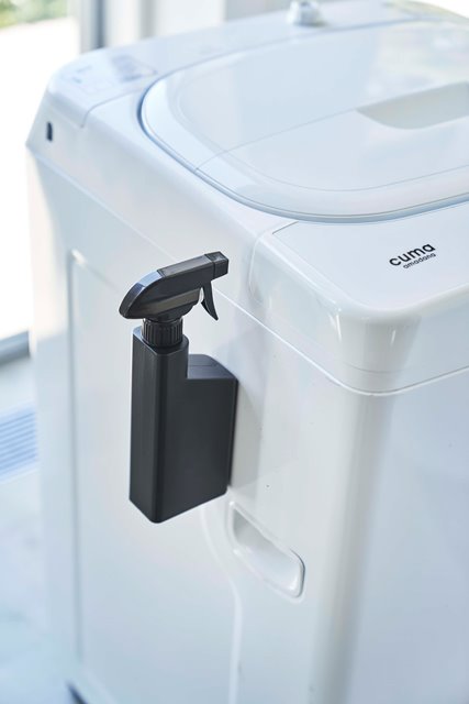 山崎実業　マグネットスプレーボトル タワー　ブラック　【品番：05381】