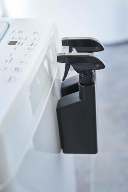 山崎実業　マグネットスプレーボトル タワー　ブラック　【品番：05381】