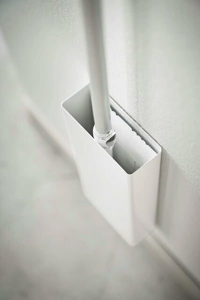 山崎実業　マグネットフローリングワイパースタンド タワー　ホワイト　【品番：05387】●