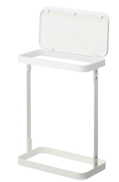 山崎実業 ゴミ袋ホルダー ルーチェ スリム ホワイト 4903208054010 【品番：05401】●