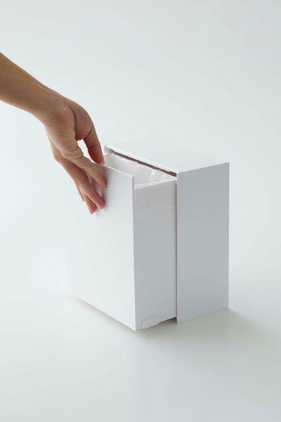 山崎実業　マグネットダストボックス&収納ケース タワー　ホワイト　【品番：05431】