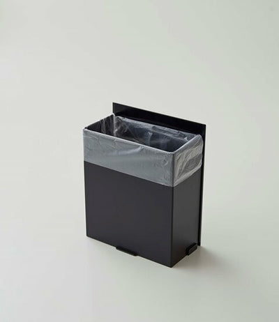 山崎実業　ウォールダストボックス&収納ケース タワー　ブラック　【品番：05434】