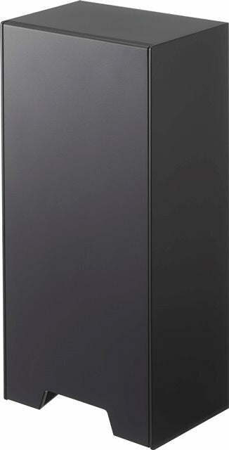 山崎実業　ツーウェイレジ袋ホルダー タワー　ブラック　【品番：05438】