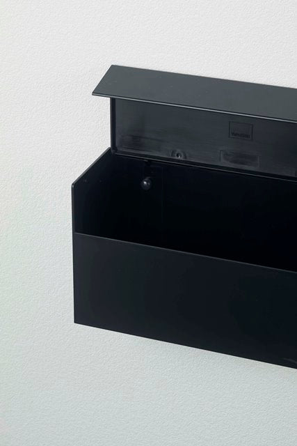 山崎実業　ウォールペーパーホルダー タワー　ブラック　【品番：05442】