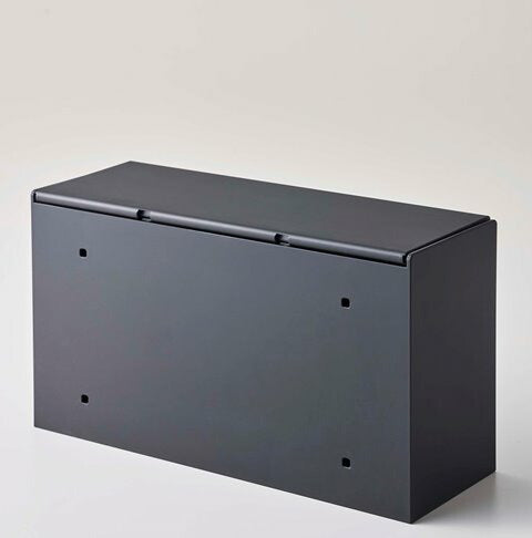 山崎実業　ウォールペーパーホルダー タワー　ブラック　【品番：05442】