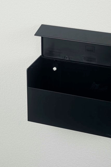 山崎実業　ウォールペーパーホルダー タワー　ブラック　【品番：05442】