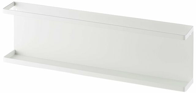 山崎実業　キッチンカウンター横収納ラック タワー　ホワイト　【品番：05476】