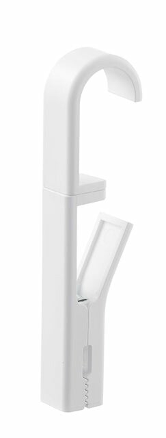 【メール便対応】山崎実業　回転式ハンギングクリップタワー4個組　ホワイト　【品番：05491】