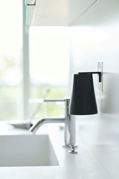 山崎実業　フィルムフック マグネットタンブラー タワー　ブラック　【品番：05488】