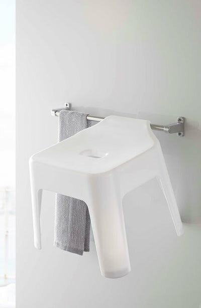 山崎実業　引っ掛け風呂イス タワー SH30　ホワイト　【品番：05526】●