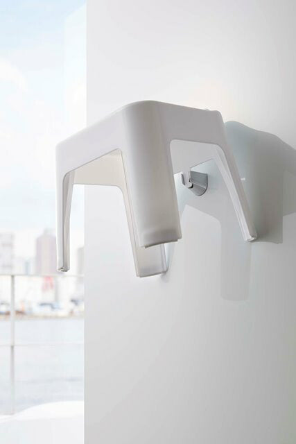 山崎実業　引っ掛け風呂イス タワー SH30　ホワイト　【品番：05526】●