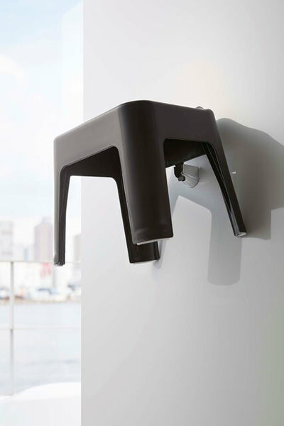 山崎実業　引っ掛け風呂イス タワー SH30　ブラック　【品番：05527】
