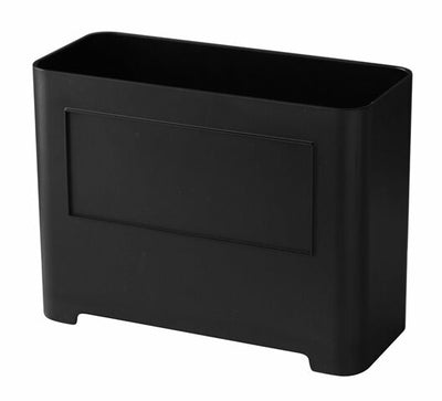 山崎実業　バスルームゴミ箱 タワー　ブラック　【品番：05539】
