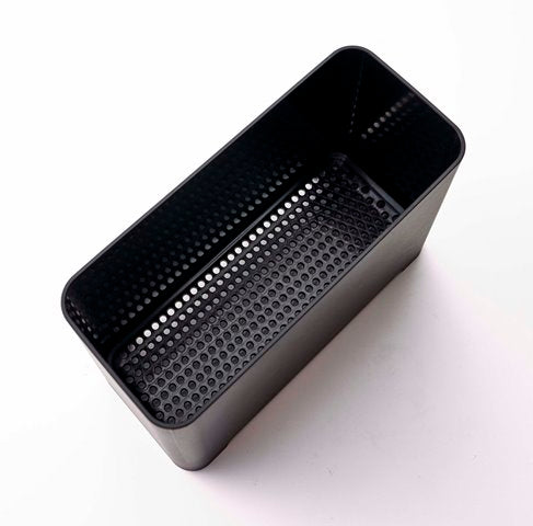 山崎実業　マグネットバスルームゴミ箱 タワー　ブラック　【品番：05541】