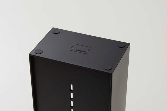 山崎実業　アクセサリー収納ケース タワー 4段　ブラック　【品番：05600】