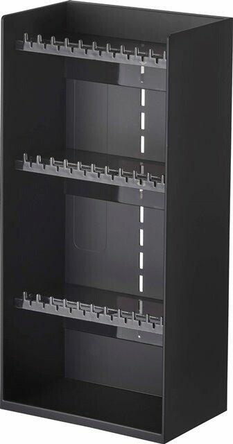 山崎実業　アクセサリー収納ケース タワー 4段　ブラック　【品番：05600】