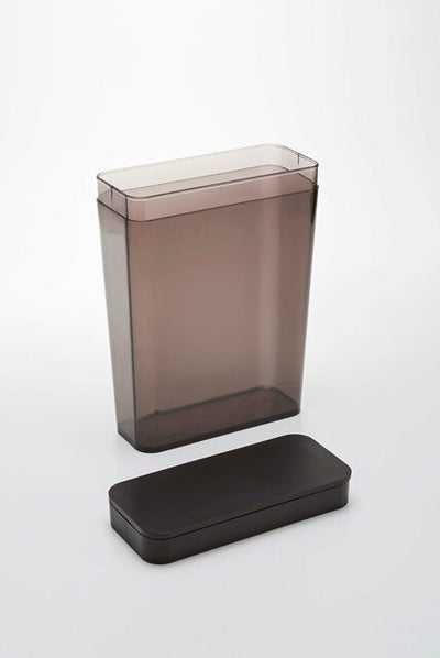 山崎実業　ペットフードストッカー タワー 1.2kg　ブラック　【品番：05608】