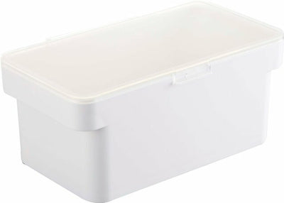 山崎実業　密閉ペットフードストッカー タワー 1.5kg 計量カップ付　ホワイト　【品番：05609】