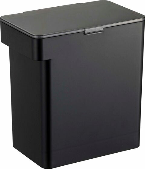 山崎実業　密閉ペットフードストッカー タワー 6.5kg 計量カップ付　ブラック　【品番：05616】