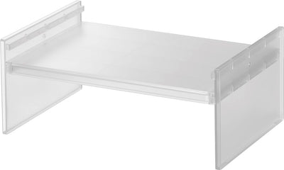 山崎実業 伸縮冷蔵庫中収納ラック タワー ホワイト 4903208080651 【品番：08065】