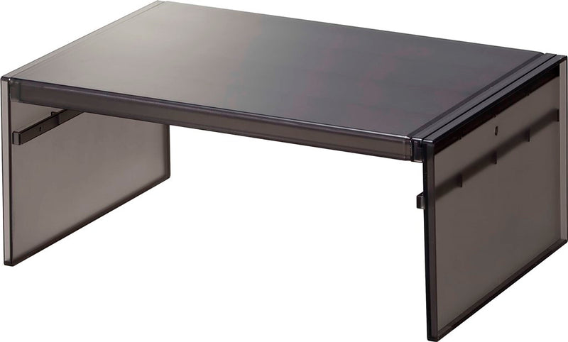 山崎実業 伸縮冷蔵庫中収納ラック タワー ブラック 4903208080668 【品番：08066】