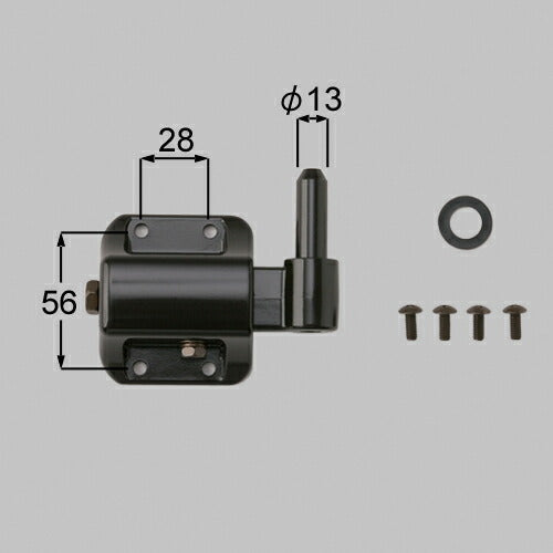 LIXIL（TOEX）　調整金具H（上）　マイルドブラック　【品番：KWB08】◯