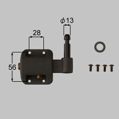 LIXIL（TOEX）　調整金具H（下）　スウェードグレー　【品番：KEB89021A】