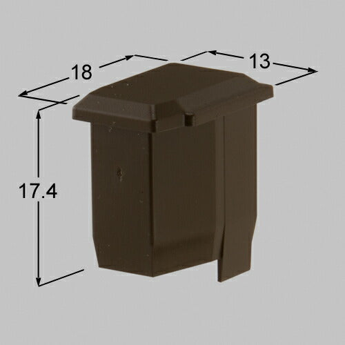 【メール便対応】LIXIL（TOEX）　ハイ千峰小桟キャップ　ブロンズ　【品番：AEF01040A】