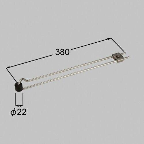 LIXIL（TOEX）　オーバードア 接地ストッパー（右）電動タイプ（＋200）　【品番：KNF74060A】