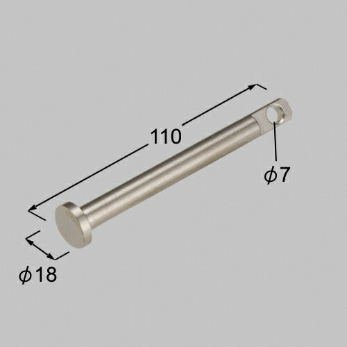 【メール便対応】LIXIL（TOEX）　南京錠用ロック棒（60.5φ用）　生地　【品番：LNF33020A】