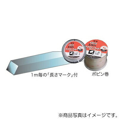 三陽金属　ナイロンコード スプール巻式　角2.3mm　【品番：0586】