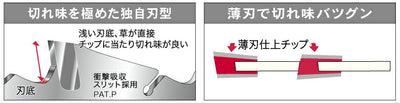 三陽金属　電気・充電式刈払機用チップソー　3Sホワイト（スリーエスホワイト） 外径230mm×刃数32P　【品番：0112】