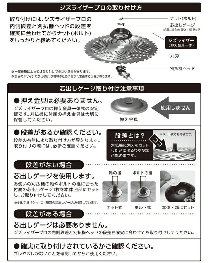 メール便対応】北村製作所 ジズライザー（Zizlizer）シリーズ 刈刃専用