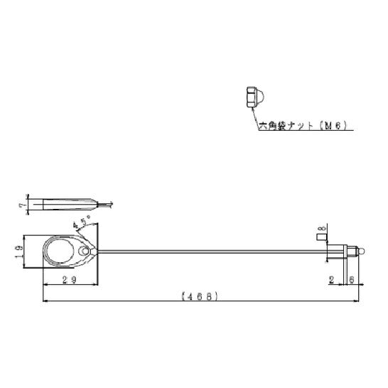 【メール便対応】YKK AP　操作ロープ 　【品番：YK HHK36554】