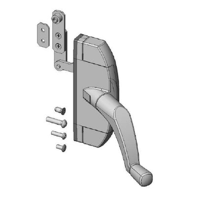 YKK AP　オペレータハンドル　ダークグレイ　【品番：DG HH7K11563】